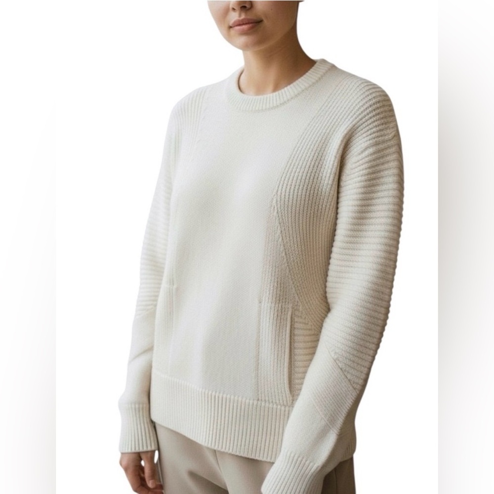 Kit & Ace cream merino blend Sweater, size xs/s - Picture 2 of 10